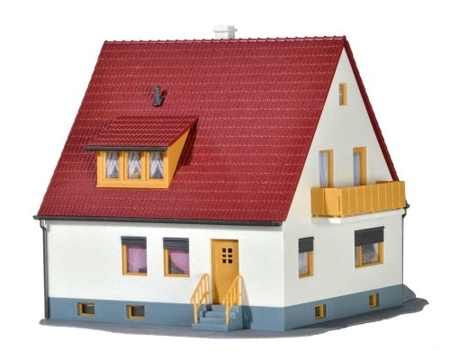 Dom jednorodzinny z Lindenstrasse, skala H0, Kibri 38710