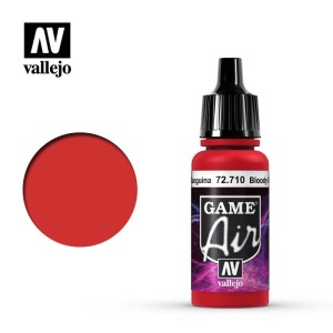Farba akrylowa Game Air Bloody Red 17ml, Vallejo 72710