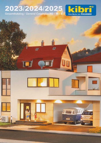 Katalog KIBRI 2023 / 2024 / 2025, j. niemiecki i angielski, Kibri 99904-23