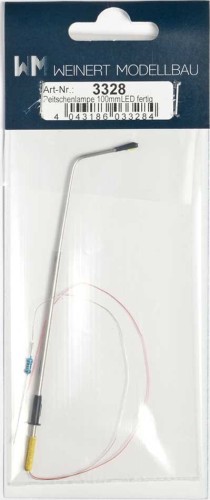 Latarnia uliczna LED wys. 100 mm, skala H0, Weinert Modellbau 3328