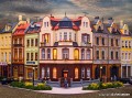 Narożna kamienica dyplomaty w Bonn, skala H0, Kibri 39100