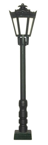 Latarnia parkowa 5.6 cm, czarna, LED, H0, Viessmann 60701