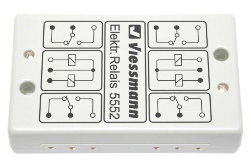 Eletroniczny podwójny przekaźnik bistabilny, Viessmann 5552