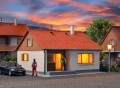 Domek jednorodzinny Untere Aue, skala H0, Kibri 38721