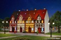 Kamienica z ulicy Kolejowej nr 17, skala H0, Vollmer 43673