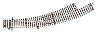 Zwrotnica łukowa lewa R5/R6 - ręczna, skala H0, Roco 42470