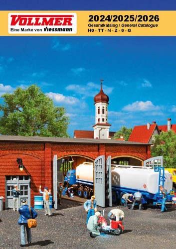 Katalog Vollmer 2024 / 2025 / 2026 j. niemiecki, angielski, Kibri 49999-24