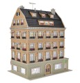 Kamienica z restauracją i oświetleniem, skala H0, Vollmer 43781