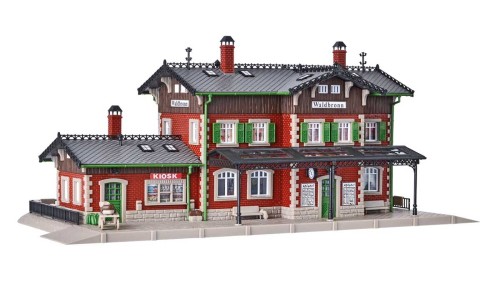 Dworzec Waldbronn, skala H0, Vollmer 43505