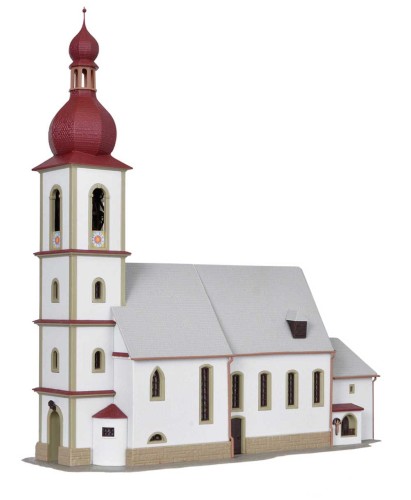 Kościół w Ramsau, skala H0, Kibri 39770