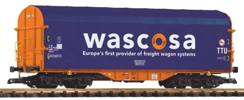 Wagon towarowy z plandeką Wascosa ep. VI, skala G, PIKO 37748