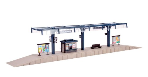 Peron z zadaszeniem L=372 mm, skala H0, Vollmer 43534