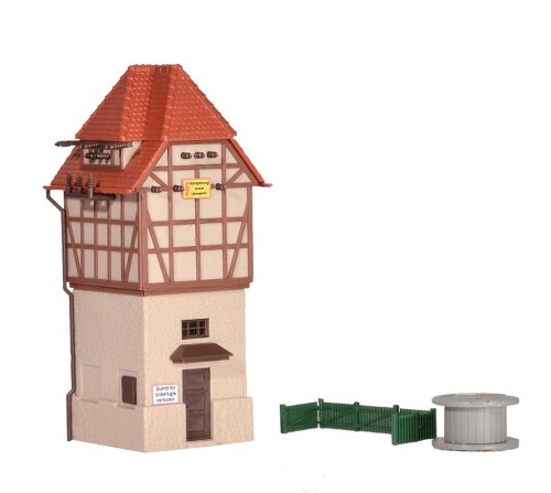 Stacja trafo, skala H0, Kibri 38500