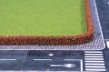 Żywopłot giętki 12x7 mm brązowo-zielony 2 kawałki po 50 cm, Heki 1750
