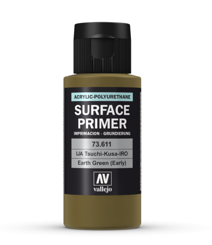 Podkład akrylowy Surface Primer 60 ml. Earth Green (early), Vallejo 73611