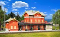 Dworzec Eschbronn, skala H0, Kibri 39368