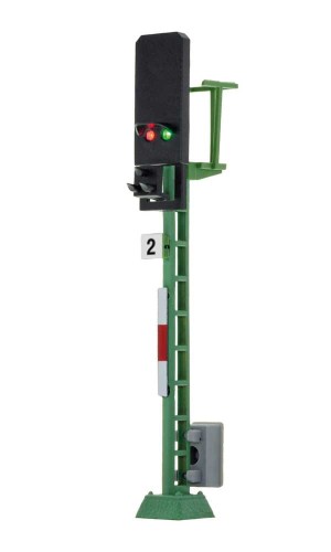 Semafor blokady liniowej 2x LED, skala TT, Viessmann 4911