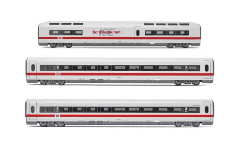 ICE-1 wag restauracyjny i 2 x wag. 2 kl. 'Landshut', ep. V, skala H0, Lima HL4675