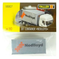 Kontener 20' Nedlloyd, ep. V, skala H0, Faller 180827