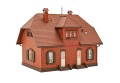 Dom mieszkalny ceglany, skala H0, Kibri 43659