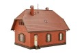 Dom mieszkalny ceglany, skala H0, Kibri 43659