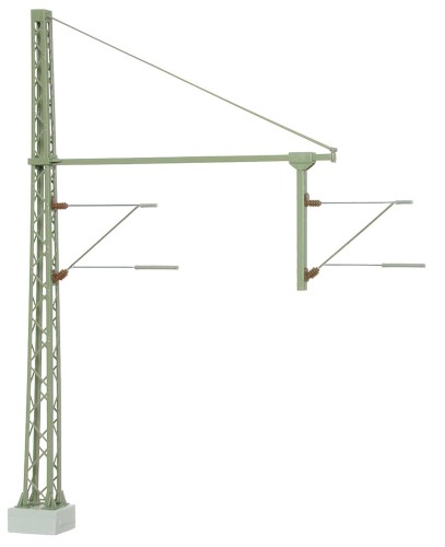 Pół bramka trakcyjna nad 2 tory, skala TT, Viessmann 4260