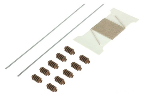 Liny nośne i izolatory do bramki trakcyjnej, skala TT, Viessmann 4276