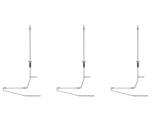 Wieszak sieci trakcyjnej do bramek 3 szt., skala TT, Viessmann 4277