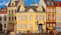 Kamienica z Placu Sachsen w Goerlitz, skala H0, Kibri 38388