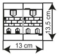2 x Kamienica z Placu Balowego, Skala H0, Kibri 38383