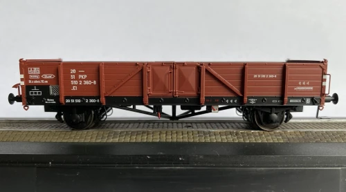 Węglarka 2 os. Linz ex Ommr, PKP, Ep. IVb, skala H0, Exact-train EX20328