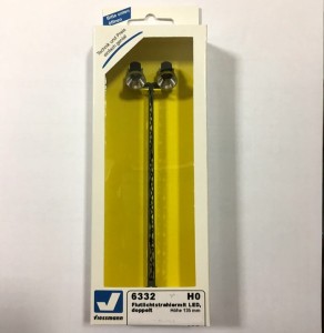 Podwójny reflektor na maszcie, skala H0, Viessmann 6332