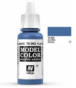 Farba akrylowa Model color 056 Flat Blue 17ml, Vallejo 70962