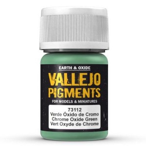 Pigment - Chrome Oxide Green - 30 ml, Vallejo 73112