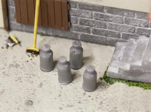 10 x Konwi do mleka, skala H0, Faller 180938