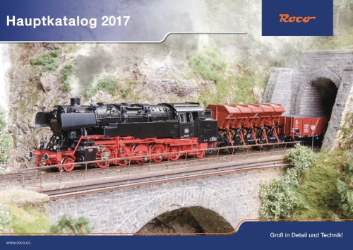 Katalog Roco 2017, skala H0, j. niemiecki, Roco 80117