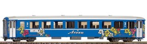 Wagon osobowy 2 kl. B 2319 Arosa Express RhB, skala H0m, BEMO  3253149