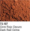 Pigment - Dark Red Ochre - 30 ml, Vallejo 73107