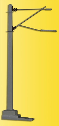 Słup trakcyjny 1 ramienny OBB, skala H0, Viessmann 4125