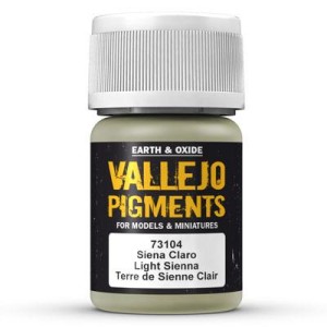 Pigment - Light Sienna - 30 ml, Vallejo 73104