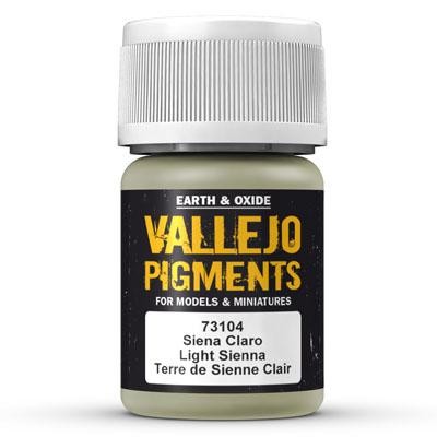 Pigment - Light Sienna - 30 ml, Vallejo 73104