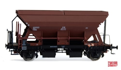 Wagon samowyładowczy Otmm 52 z hamulcem hydraulicznym, DB, Ep. IIIb, skala H0, Exact-train EX20052