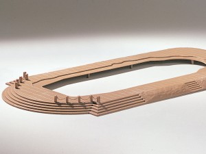 Schody do kościoła Stuttgart-Burg, skala H0, Vollmer 43738