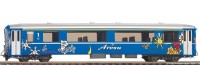 Wagon salonka As 1256 Arosa Express RhB, skala H0m, BEMO 3268146