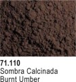 Pigment - Burnt Umber - 30 ml, Vallejo 73110