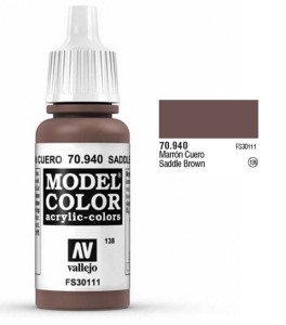 Farba akrylowa Model color 138 Saddle Brown, 17ml, Vallejo 70940