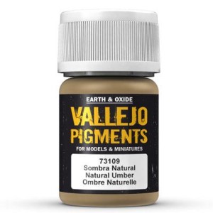 Pigment - Natural Umber - 30 ml, Vallejo 73109