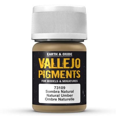 Pigment - Natural Umber - 30 ml, Vallejo 73109