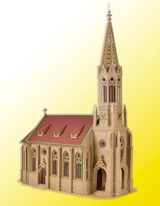 Kościół miejski Stuttgart-Burg, skala H0, Vollmer 43739