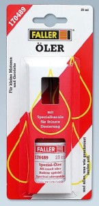 Olej do silników i przekładni lokomotyw 25ml, Faller 170489